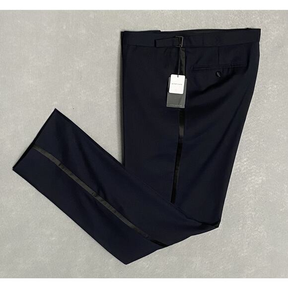 Alton Lane Other - Alton Lane Men's 36x33 Tailored Fit Tuxedo Pants Solid Dark Blue NEW
